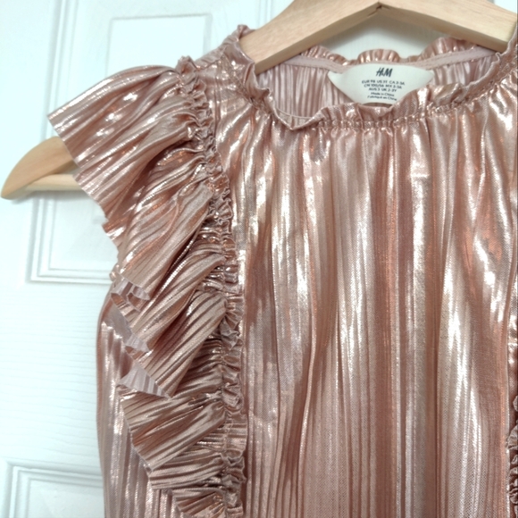 H&M 2-piece Shimmery Set Top and bottom Size 3T Toddler - Picture 5 of 11